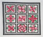 (image for) Quilt Blocks 11 - Carnations